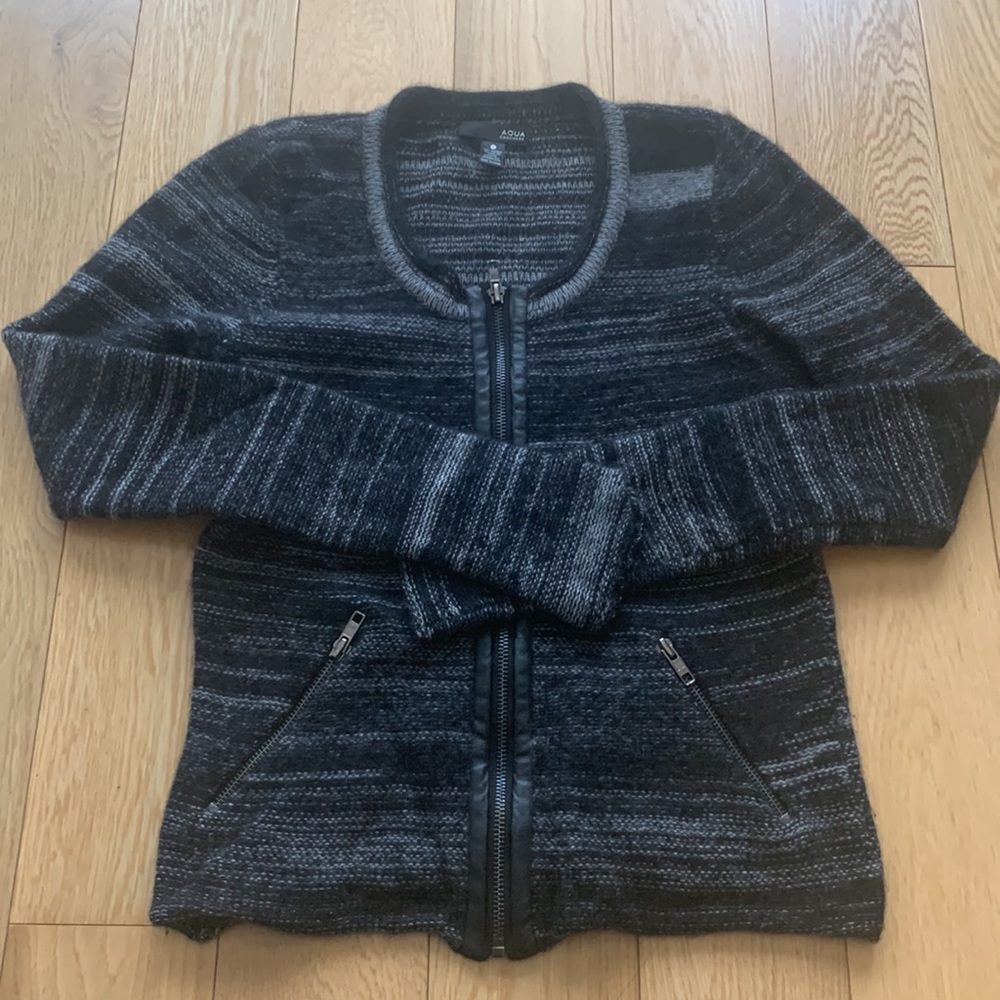 Aqua 100% Cashmere Cardigan